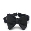 Menswear Favourbrook Bow Ties & Cummerbunds | Navy Velvet Large Party Bow Tie