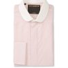 Menswear Favourbrook Shirts | Pink Kent Cotton Kent Double Cuff Shirt