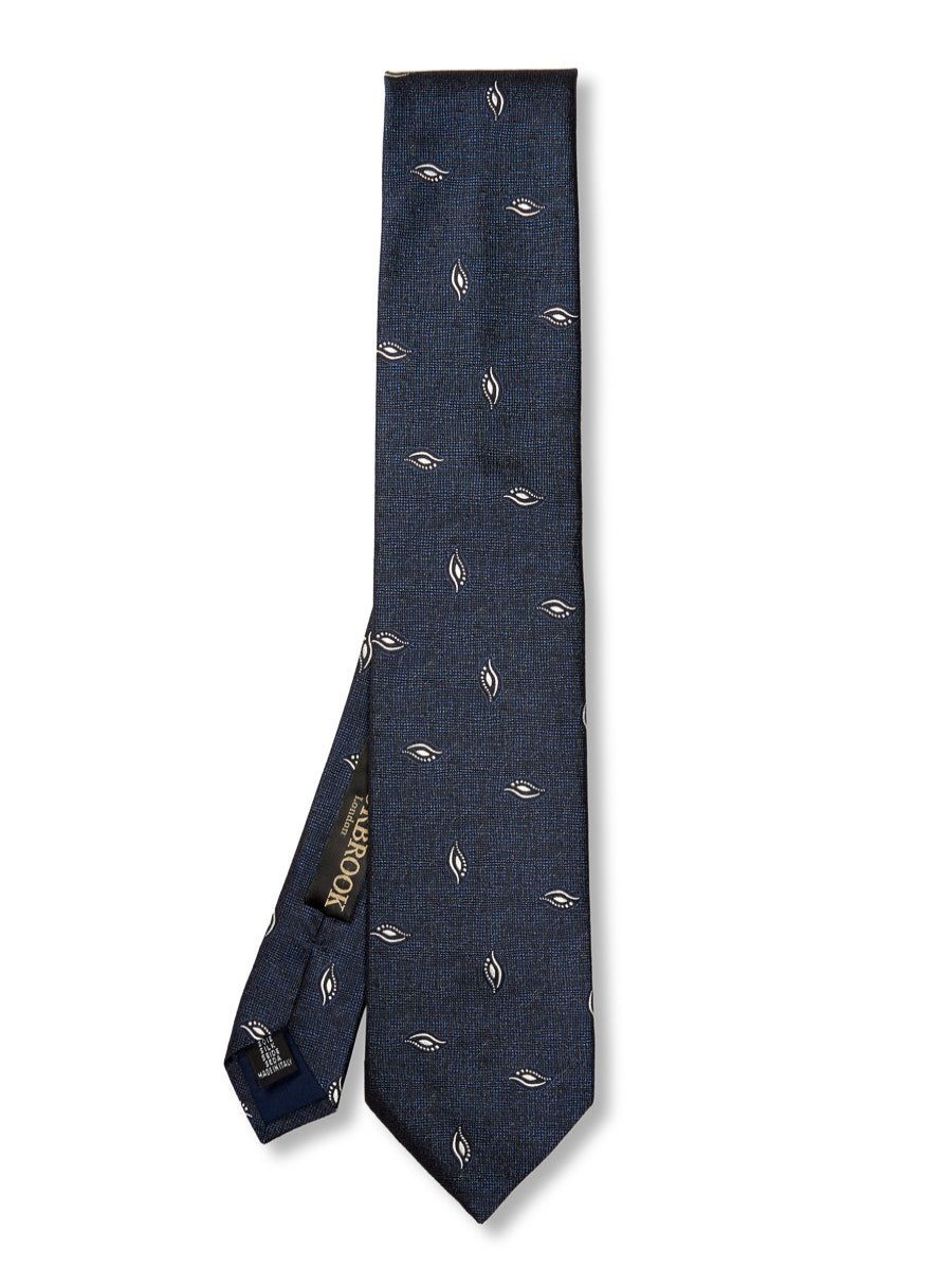 Menswear Favourbrook Ties | Navy Studland Silk Tie