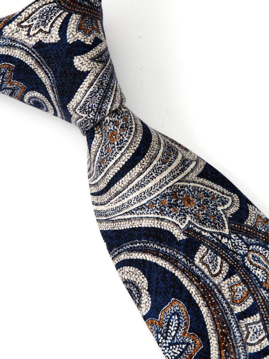 Menswear Favourbrook Ties | Navy Harman Silk Tie