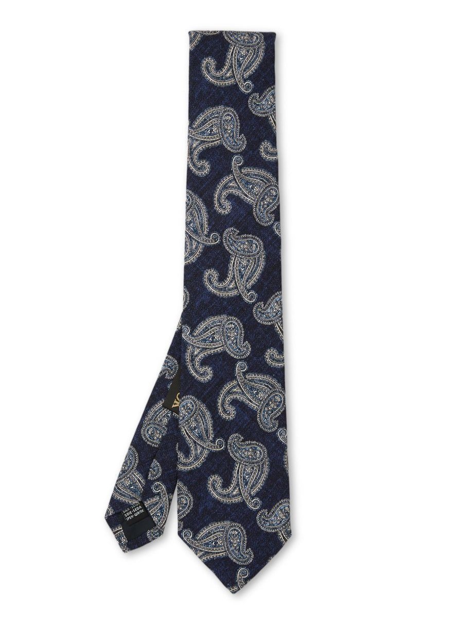 Menswear Favourbrook Ties | Navy Halworth Silk Tie