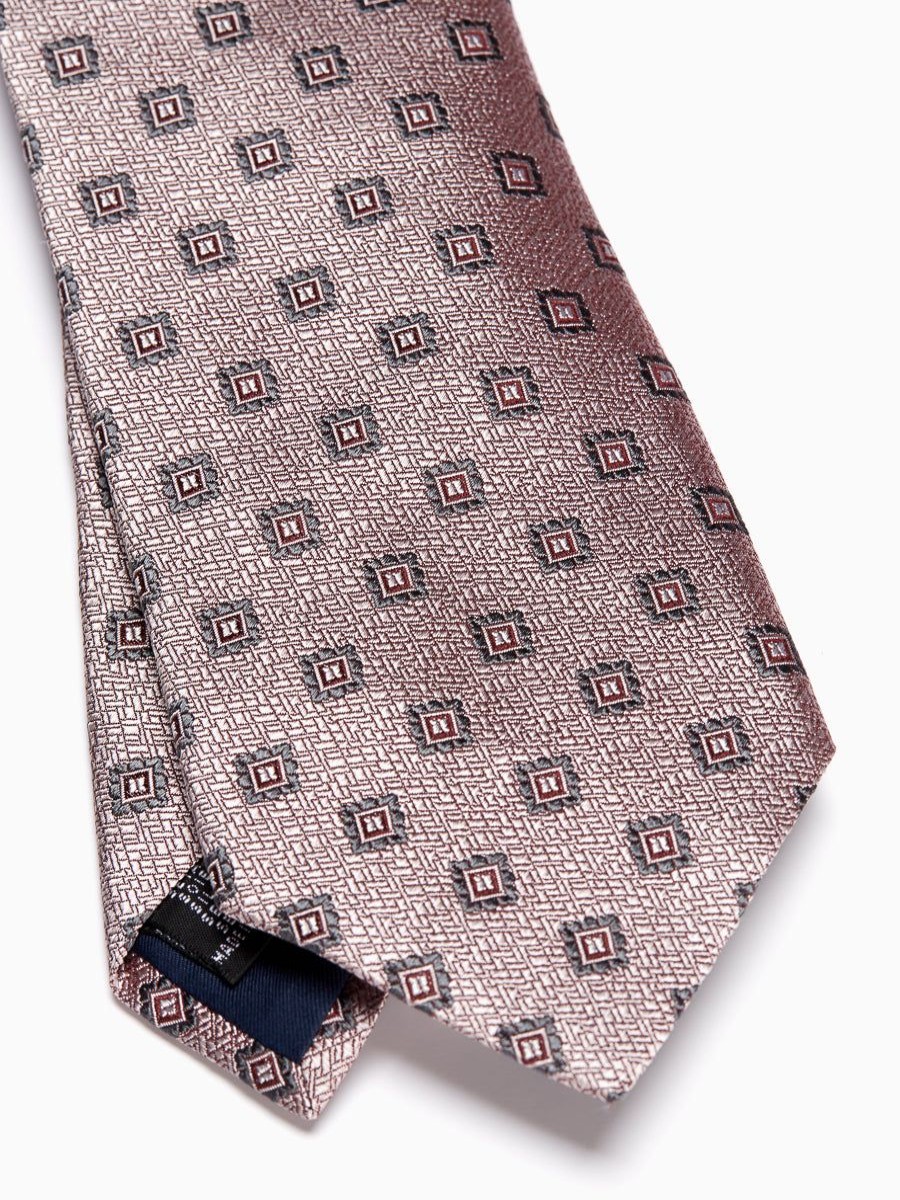 Menswear Favourbrook Ties | Pink Milton Silk Tie