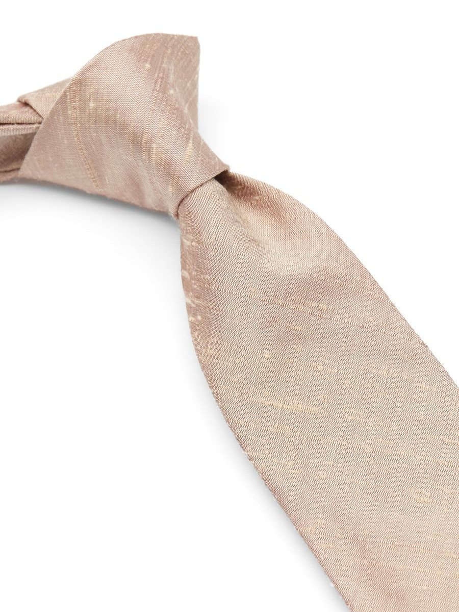 Menswear Favourbrook Ties | Oyster Douppion Silk Tie