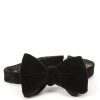 Menswear Favourbrook Bow Ties & Cummerbunds | Black Velvet Large Party Bow Tie