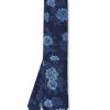 Menswear Favourbrook Ties | Blue Bourgainville Silk Tie