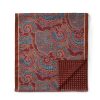 Menswear Favourbrook Scarves & Cravats | Coral Bloxworth Silk Scarf