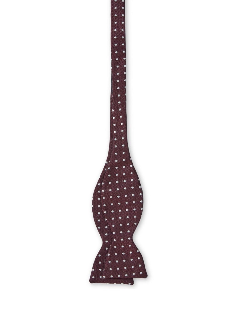 Menswear Favourbrook Bow Ties & Cummerbunds | Burgundy Pickwick Silk Bow Tie