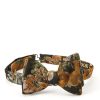 Menswear Favourbrook Bow Ties & Cummerbunds | Olive Chatsworth Silk Bow Tie