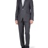 Menswear Favourbrook Suits | Charcoal Wellington Wool Newport Jacket