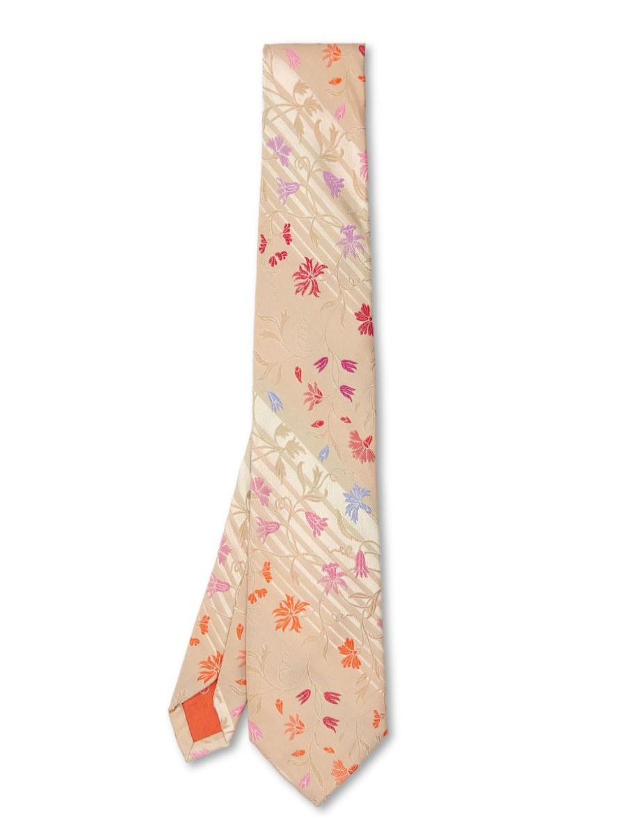 Menswear Favourbrook Ties | Champagne Orange Tennyson Silk Tie