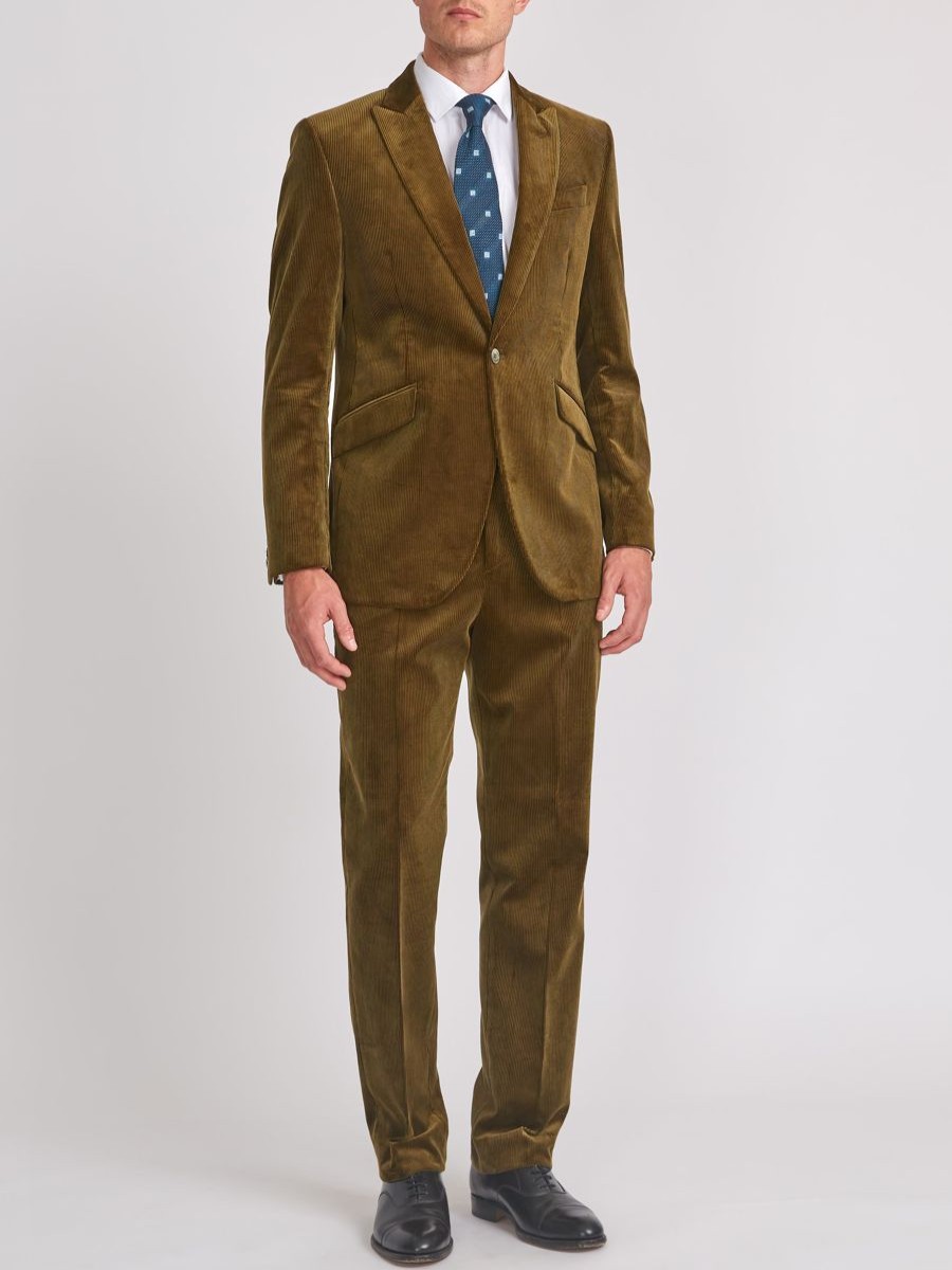 Menswear Favourbrook Suits | Olive Hatfield Newport Jacket