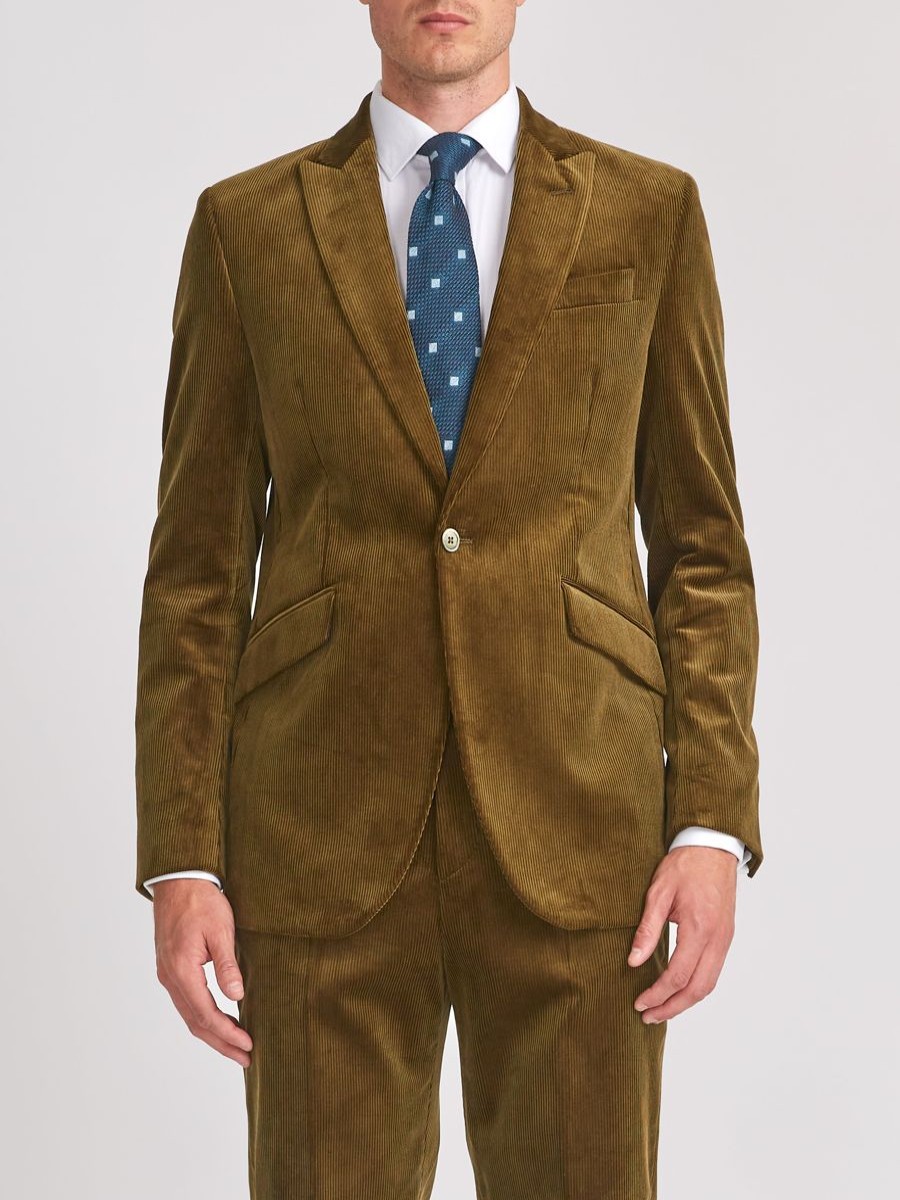 Menswear Favourbrook Suits | Olive Hatfield Newport Jacket