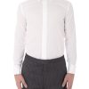 Menswear Favourbrook Shirts | White Poplin Cotton Gatsby Shirt