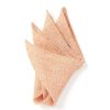 Menswear Favourbrook Pocket Squares | Coral Culcross Linen Pocket Square